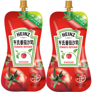  Heinz 亨氏 番茄沙司 320g *2袋+香甜沙拉酱 200g
