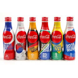 Coca-Cola 可口可乐 世界杯珍藏版套装 日本版 250ml*6瓶