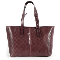 tasutingu TUSTING包女士大手提包BRANWELL TOTE A4紫TUBRA01 CALF LEATHER PERFORATED PPPC PURPLE