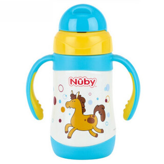  Nuby 努比 10223 不锈钢吸管杯 280ml