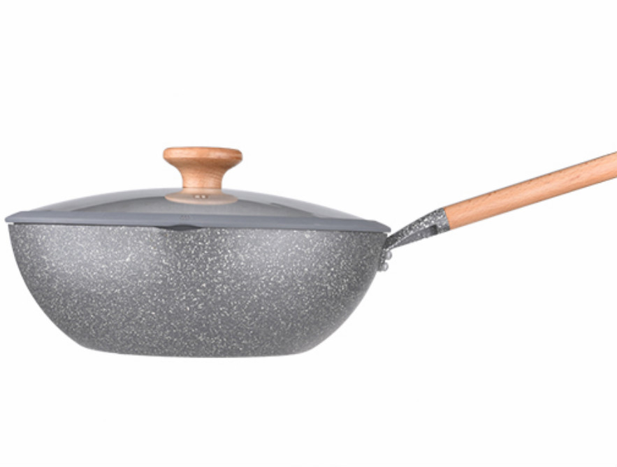  Taste plus 悦味 TP1C30 麦饭石炒锅 30cm