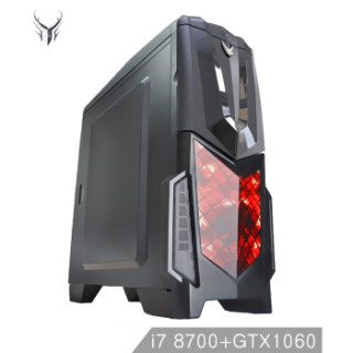 御龙者 暴龙 B707 游戏台式机(i7-7700、16G、1TB+128GB、GTX1070 8G)