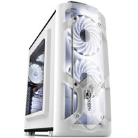 Segotep 鑫谷 极光刃 极光白 M-ATX机箱