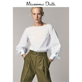 Massimo Dutti  05195889250 女士府绸衬衫 42