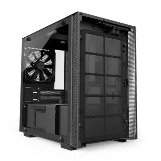 NZXT. 恩杰 H200i 纯黑 ITX机箱（单侧透、智能控制、标配1把风扇）