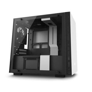 NZXT. 恩杰 H200i 白色 ITX机箱（单侧透、智能控制、标配1把风扇）