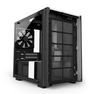 NZXT. 恩杰 H200i 白色 ITX机箱（单侧透、智能控制、标配1把风扇）