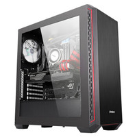 Antec 安钛克 P7 Window RED ATX机箱(单侧透、标配1把风扇)