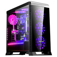 Great Wall 长城 魔镜 V200RGB ATX机箱(单侧透、标配3把RGB风扇)