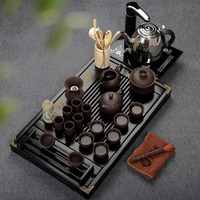 金镶玉 紫砂功夫茶具套装