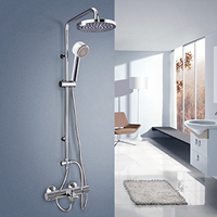 American Standard 美标 CF-9173+CF-4946 大顶喷恒温淋浴套装  200mm