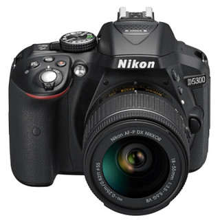  Nikon 尼康 D5300（DX 18-55mm VR+55-200mm VRII+ 50mm f/1.8D）单反相机套机 (APS-C、2416万)