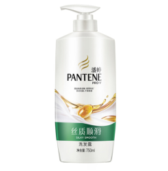 PANTENE 潘婷 丝质顺滑洗发露  750ml