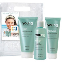 NATIO 洁净护肤套装 (洗面奶150ml+爽肤水200ml+润肤乳100ml)