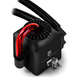 DEEPCOOL 九州风神 船长120 黑红 一体式CPU水冷散热器（多平台）