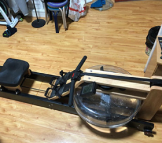 wakagym 哇咖 实木 水阻划船机