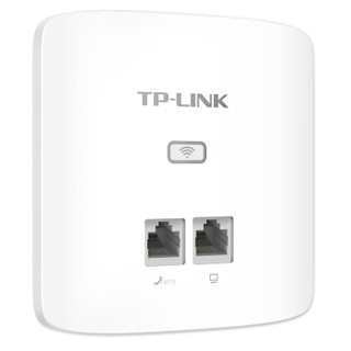 TP-LINK 普联 TL-AP300I-PoE 300M无线面板式AP 薄款 (白色)