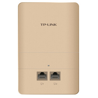 TP-LINK 普联 TL-AP1200I-PoE 1200M双频无线面板式AP (香槟金色)