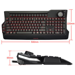 CHERRY 樱桃 MX Board 9.0 129键 有线机械键盘 黑色 RGB 红轴