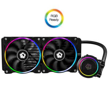 ID-COOLING CHROMAFLOW 240 ADD-RGB 一体式CPU水冷散热器(多平台、红外灯效控制)
