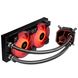 ID-COOLING DASHFLOW 240 RGB 一体式CPU水冷散热器（多平台、兼容3厂主板RGB灯效）