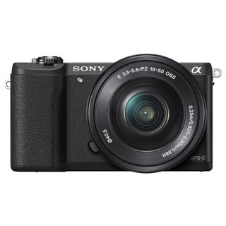 SONY 索尼 Alpha 5100L 全画幅 微单相机 黑色 E PZ 16-50mm F3.5 OSS 变焦镜头 单头套机