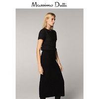 Massimo Dutti 05202612800 女士铅笔针织裙 XS
