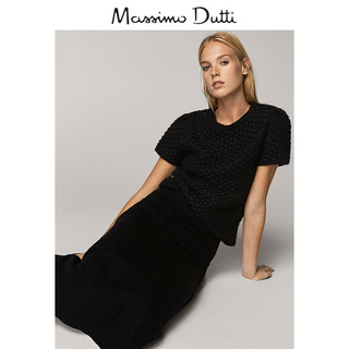 Massimo Dutti 05202612800 女士铅笔针织裙 XS