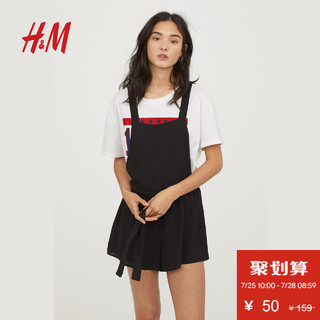 H＆M DIVIDED HM0612730 女士吊带连身短裤 红色 40