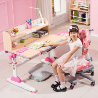 easy life 生活诚品 ME352B+AU303 儿童学习桌椅套装 粉色