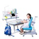 中亚Prime会员：心家宜 M105R_M215R+606 儿童成长桌椅套装