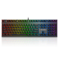 RAPOO 雷柏 V700RGB 合金版 108键机械键盘 青轴