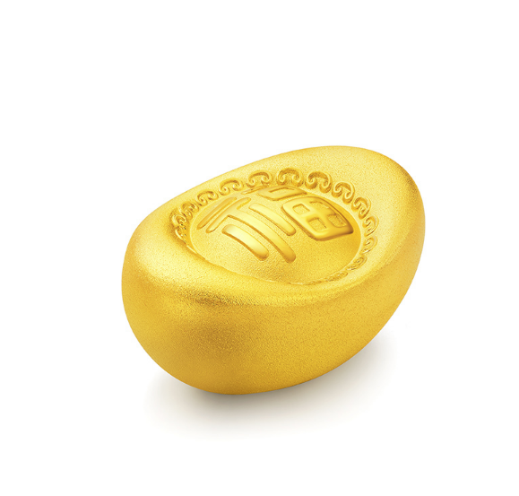 chow tai fook 周大福 天赐福金 黄金投资金元宝 20.03g