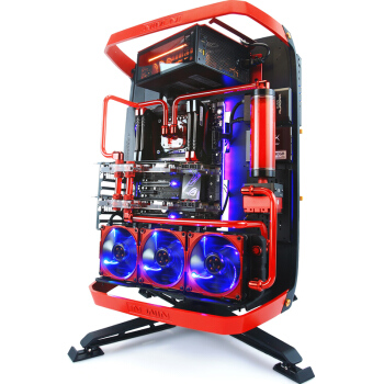 IN WIN 迎广 X-Frame 2.0 黑红 全塔机箱（30周年限量版、含1065W电源）