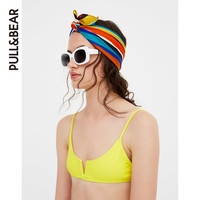 PULL&BEAR Paradise系列 05800327 女士V型剪裁比基尼上装 S