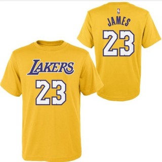 NBA LeBron James Los Angeles Lakers LA #23 大童T恤