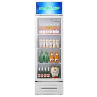  Ronshen 容声 SC-240LE 240升 冷藏立式冰柜 大容积商用冷柜 饮料饮品保鲜柜