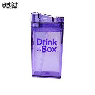  Drink in the Box 儿童吸管杯 227ml 紫色