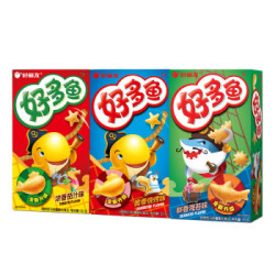 Orion 好丽友 休闲零食 好多鱼三连包99g/组 (新老包装随机发货)