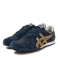 Onitsuka Tiger 鬼塚虎 Serrano 中性休闲运动鞋 D109L-5094 海军蓝/金色 36