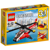 LEGO 乐高 Creator创意百变系列 31057 直升机突击 *2件