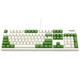 斐尔可（FILCO）FKBN104MRL/EWG2 「104圣手二代」机械键盘 奶白色 绿键帽 红轴 绝地求生吃鸡键盘
