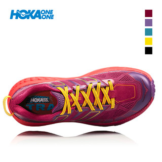  HOKA ONE ONE Speedgoat 2 女款越野跑鞋 (宝蓝/陶土褐、38)