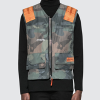  Heron Preston 男士迷彩机能马甲 S