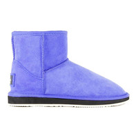 FD UGG 经典纯色羊皮毛雪地靴 鲜蓝色 5码
