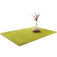 华秀 珊瑚绒地毯 0.4x1.2米 多色可选
