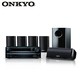  ONKYO 安桥 HT-S302 家庭影院5.1声道套装音响 可壁挂式音箱 卫星音响(进口功放RC630+扬声器SKS-HT528) 黑色　