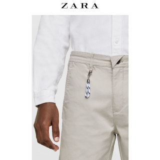 ZARA 01848460806男士棉质百慕大短裤
