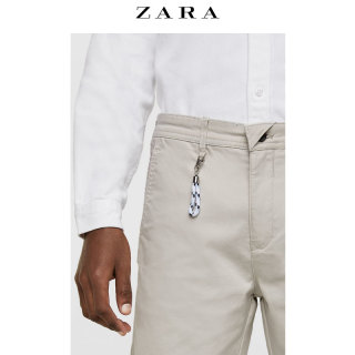 ZARA 01848460806男士棉质百慕大短裤 1