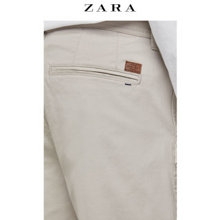 ZARA 01848460806男士棉质百慕大短裤 1